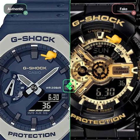 original g-shock watch vs fake|authentic g shock watches.